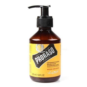 Шампунь для бороди Proraso Beard Shampoo Wood and Spice Beard Wash 200 мл 0000000010802 фото