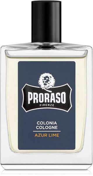 Набір подарунковий для догляду за бородою з 3-х предметів Proraso beard kit Azur Lime 0000000010785 фото