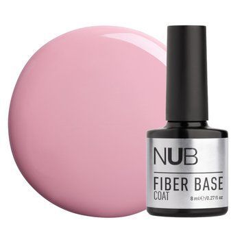 Основа для гель-лака с армирующими волокнами NUB Fiber Base Coat №03 Rose 8 мл 0000000021673 фото