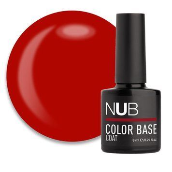 Основа каучуковая цветная NUB Color Base Coat №17 Blaze 8 мл 0000000021683 фото