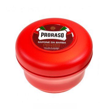 Мило для гоління жорсткої щетини Proraso Red Line Emollient Soap 150 мл 0000000010781 фото