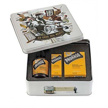 Набір подарунковий для догляду за бородою з 3-х предметів Proraso beard kit Wood and Spice 0000000010788 фото